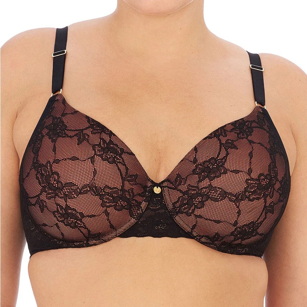 NWT Natori bliss allure bra in violet/rose. 30DD